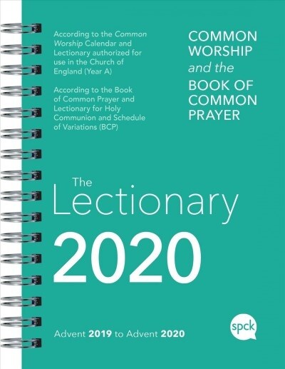 Common Worship Lectionary 2020 : Spiral Bound (Paperback)