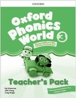 Oxford Phonics World: Level 3: Teacher's Pack with Classroom Presentation Tool 3 (Multiple-component retail product)