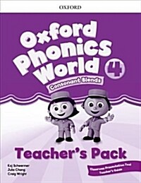 Oxford Phonics World: Level 4: Teachers Pack with Classroom Presentation Tool 4 (Multiple-component retail product)