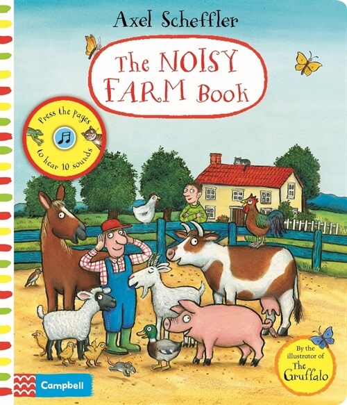 The Noisy Farm Book : A press-the-page sound book (Board Book)