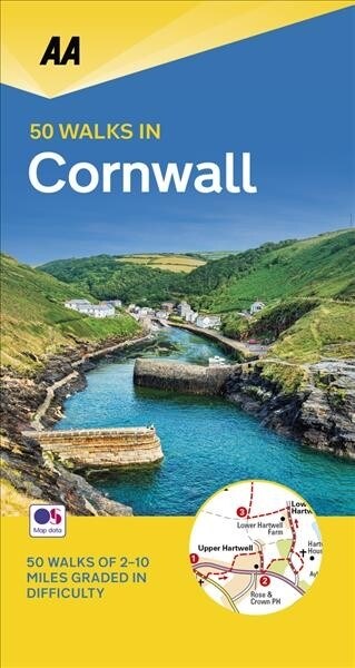 50 Walks in Cornwall (Paperback, 4 New edition)