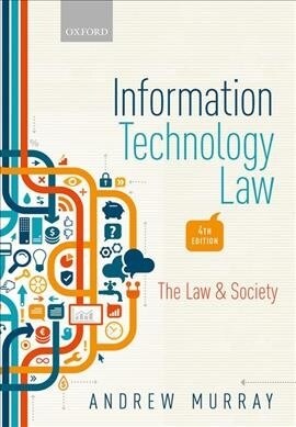 [중고] Information Technology Law : The Law and Society (Paperback)