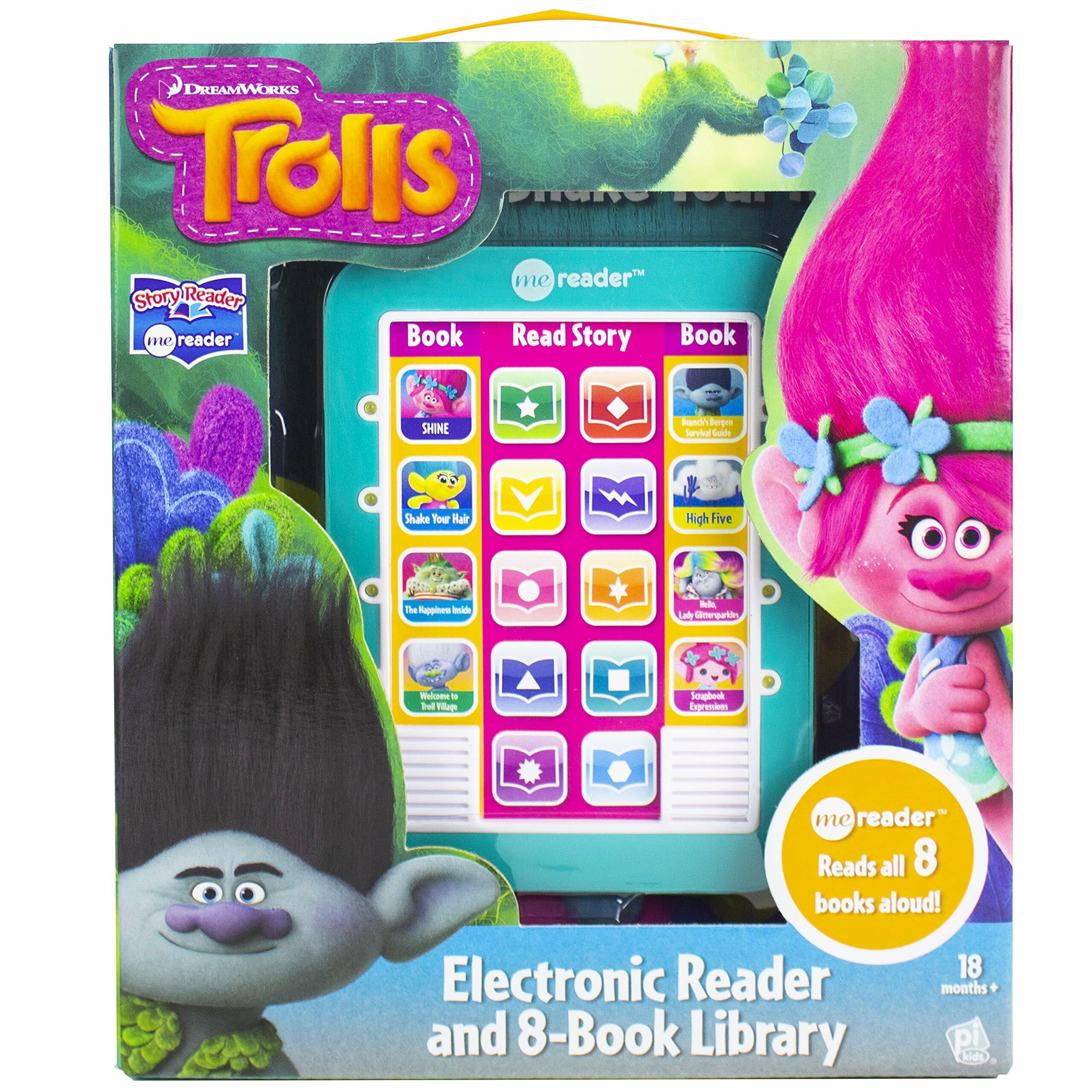 DreamWorks Trolls - Me Reader Electronic Reader 8 Book Library Box Set (Hardcover 8권 + Electronic Me Reader)