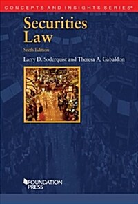 Securities Law (Paperback, 6 Revised edition)