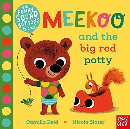 [중고] Meekoo and the Big Red Potty (Board Book)