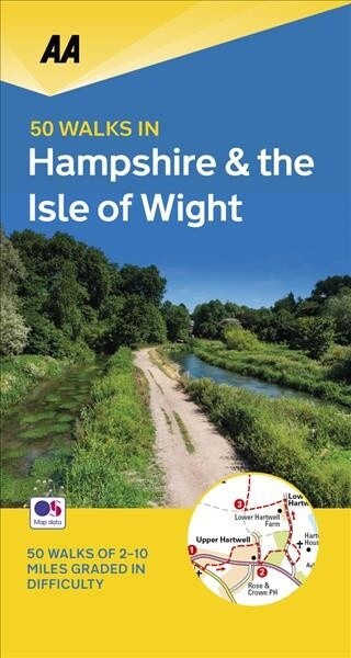 50 Walks in Hampshire & Isle of Wight (Paperback, 4 New edition)