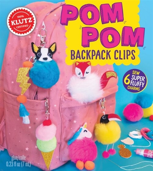 Pom-POM Backpack Clips (Other)