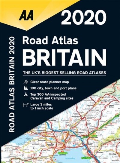 AA Road Atlas Britain 2020 (Spiral Bound, 34 New edition)