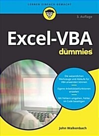EXCEL 8211 VBA FUR DUMMIES A3 (Paperback)