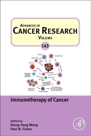 Immunotherapy of Cancer: Volume 143 (Hardcover)