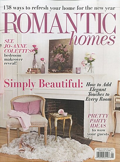 Romantic Homes (월간 미국판): 2019년 01월호