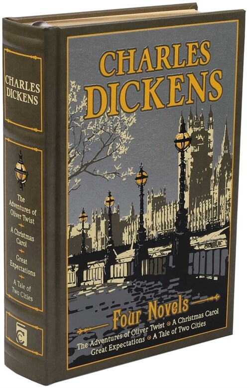 Charles Dickens: Four Novels (Leather)