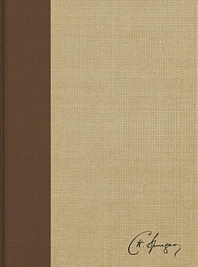 Rvr 1960 Biblia de Estudio Spurgeon, Marr? Claro, Tela (Hardcover)