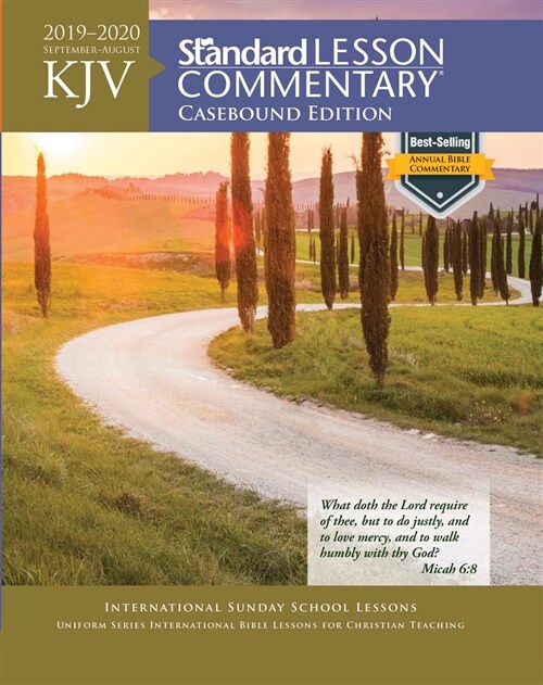 KJV Standard Lesson Commentary(r) Casebound Edition 2019-2020 (Hardcover)