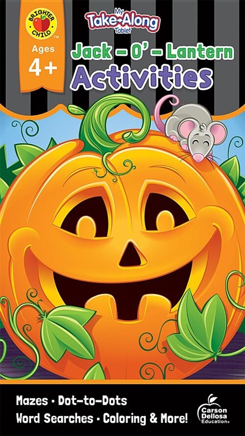 My Take-Along Tablet Jack-O-Lantern Activities, Ages 4 - 5 (Paperback)