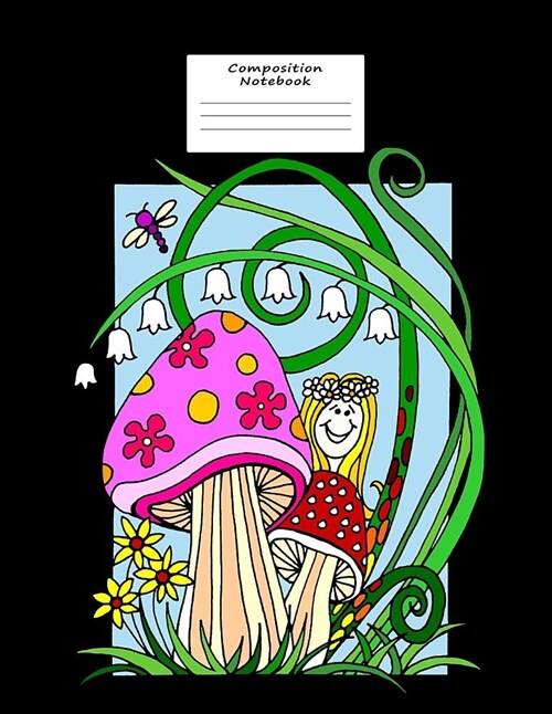 Composition Notebook: Daisy the Fairy Wideruled Book for School Studies and Writing. (Paperback)