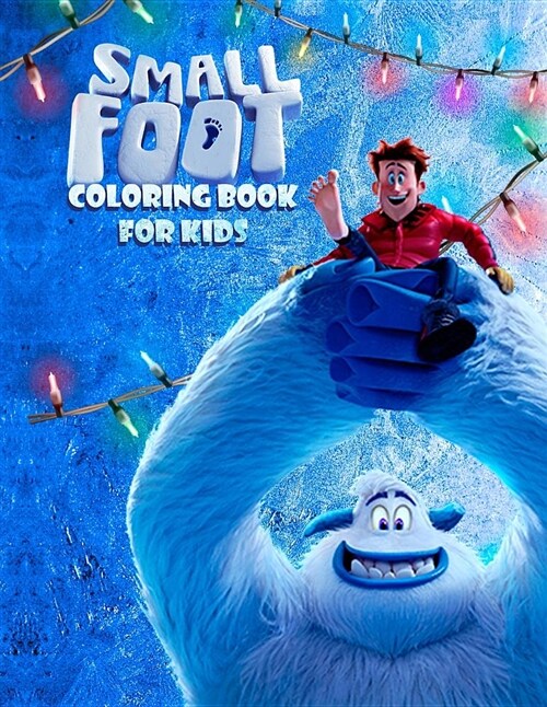 알라딘: Small Foot Coloring Book for Kids: Color Your Favourite Characters ...