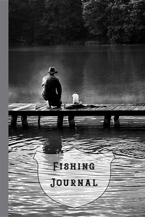 Fishing Journal: Compact Fushing Journal for All Your Fishing Notes and Records - Man on Jetty (Paperback)