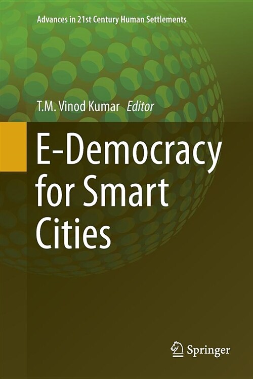 E-Democracy for Smart Cities (Paperback)