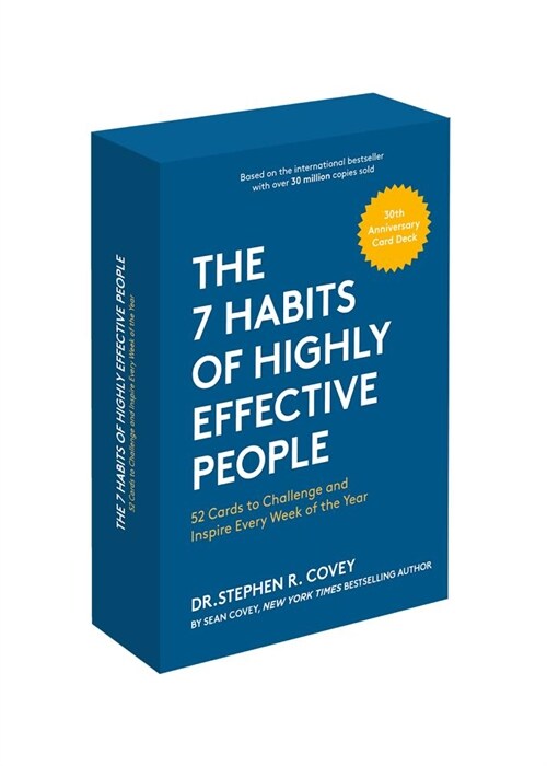 The 7 Habits of Highly Effective People: 30th Anniversary Card Deck (the Official 7 Habits Card Deck) (Other, 30, Anniversary)