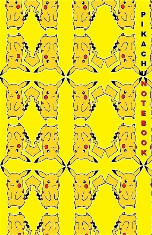 Notebook Pikachu: Unique, Creative Notebook for Work, School, Notes (110 Pages), 5.5 X 8.5 (Pokemon) (Paperback)