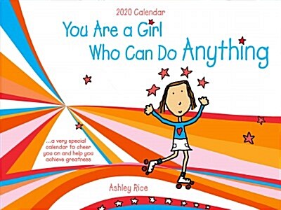 2020 Calendar: You Are a Girl Who Can Do Anything 9 X 12 (Wall)