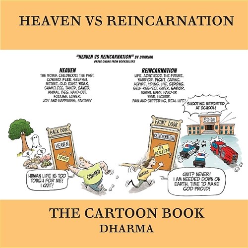 Heaven Vs Reincarnation: The Cartoon Book (Paperback)