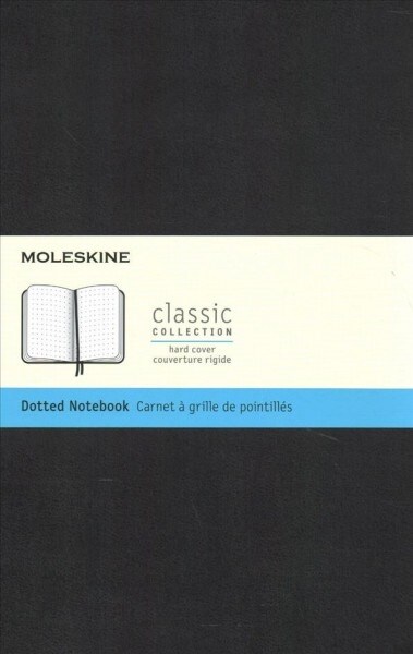 Moleskine Notebook, Expanded Large, Dotted, Black (Hardcover, NTB)