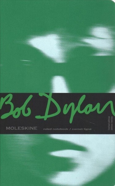 Moleskine Limited Edition Notebook Bob Dylan, Large, Ruled, Green (Hardcover, NTB)