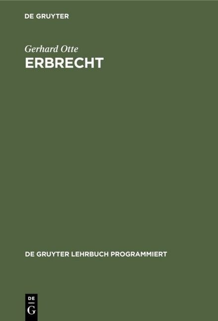 Erbrecht (Hardcover)