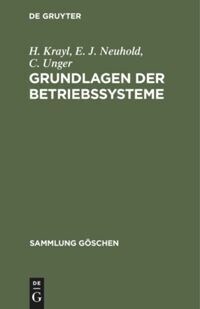 Grundlagen der Betriebssysteme (Hardcover, Reprint 2019)