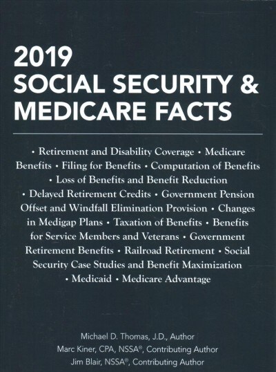 2019 Social Security & Medicare Facts (Paperback)