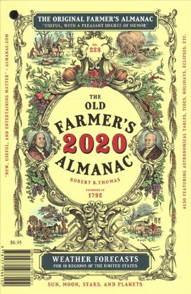 The Old Farmers Almanac 2020/Comfort Food Cookbook/Sun Catcher Bundle (Paperback)