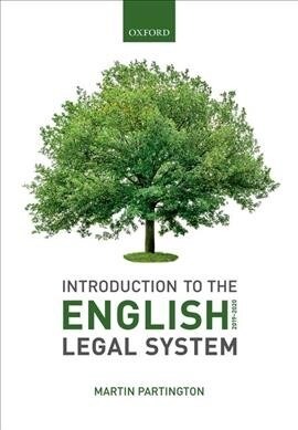 Introduction to the English Legal System 2019-2020 (Paperback, 14 Revised edition)