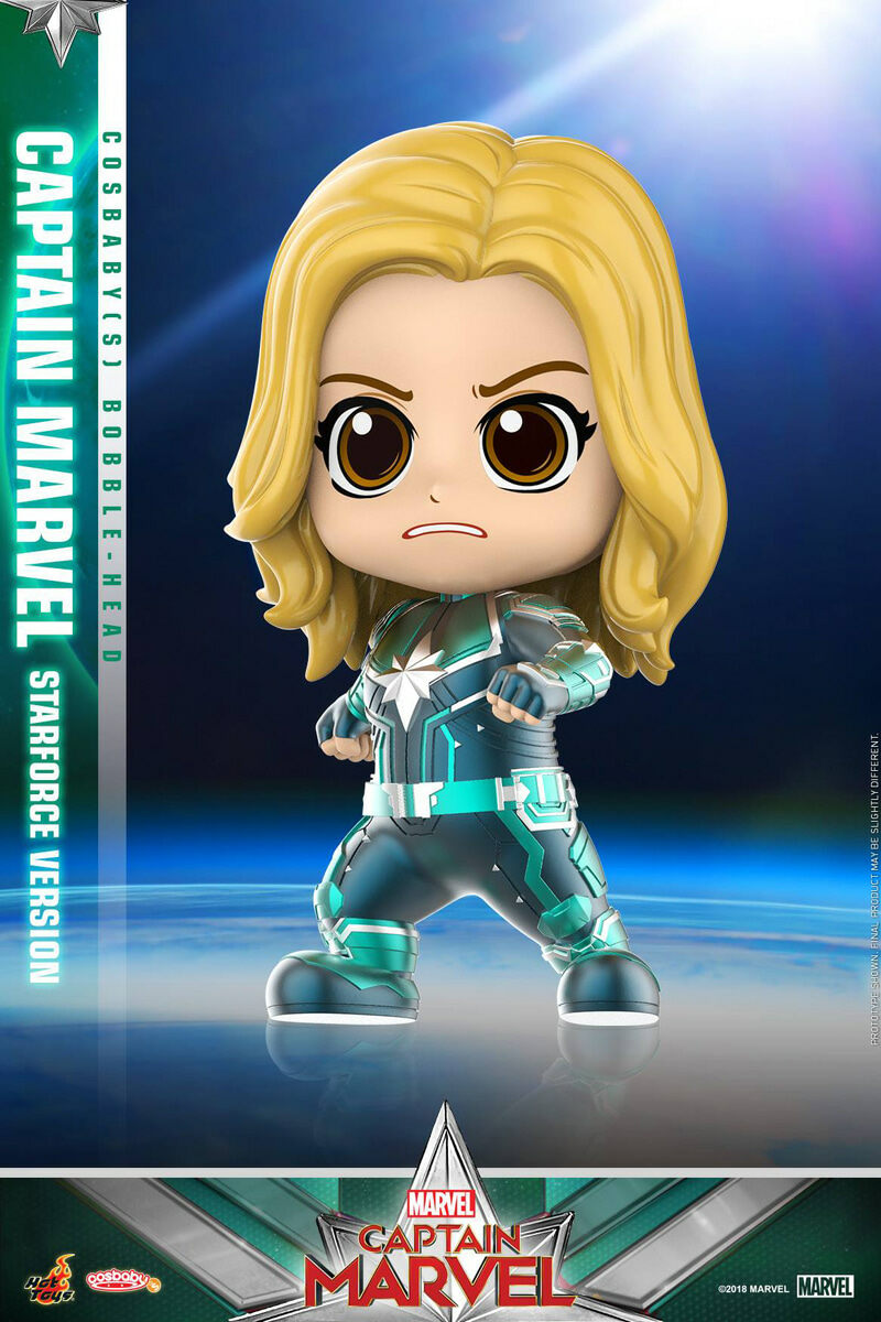 [Hot Toys] 코스베이비 캡틴마블 스타포스 ver. COSB543 - Captain Marvel (Starforce Version) Cosbaby (S) Bobble-Head