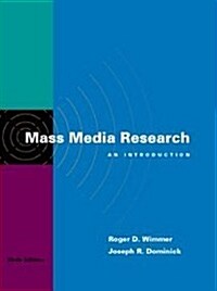 [중고] Mass Media Research: An Introduction (Hardcover)  