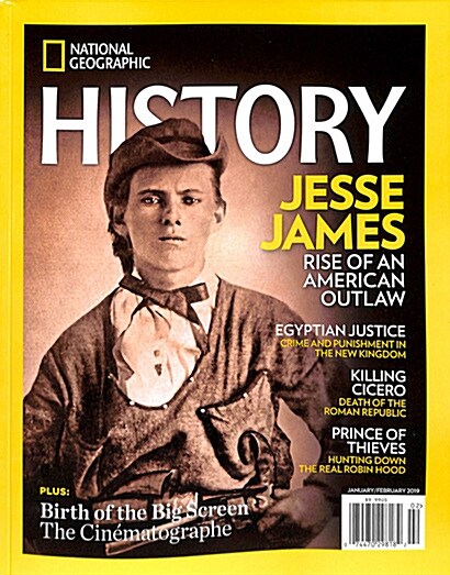 National Geographic History (격월간 미국판): 2019년 01/02월호