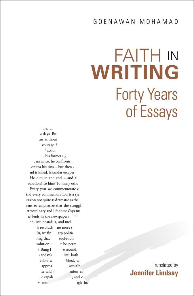 Faith in Writing : Forty Years of Essays (Paperback)