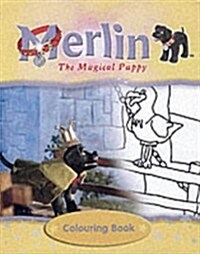 Merlin the Magical Puppy Colouring Book (Paperback)