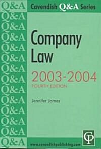 Company Law Q&A 2003-2004 (Paperback, 4)