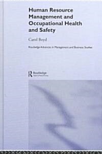 Human Resource Management and Occupational Health and Safety (Hardcover)
