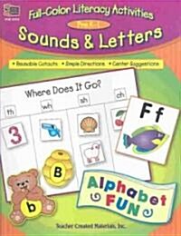 Full-Color Literacy Activities: Sounds & Letters (Paperback)