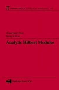 Analytic Hilbert Modules (Hardcover)