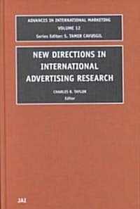 New Directions in International Advertising Research (Hardcover)