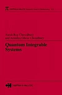 Quantum Integrable Systems (Paperback)