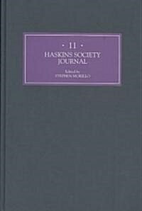 The Haskins Society Journal 11 : 1998. Studies in Medieval History (Hardcover)