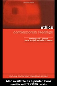 Ethics: Contemporary Readings (Paperback)
