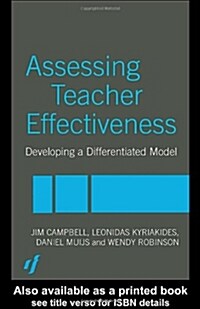 Assessing Teacher Effectiveness : Different models (Paperback)