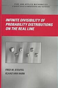 Infinite Divisibility of Probability Distributions on the Real Line (Hardcover)