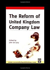 Reform of UK Company Law (Hardcover)